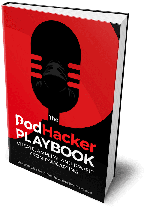 The Podhacker Playbook Cover Mockup