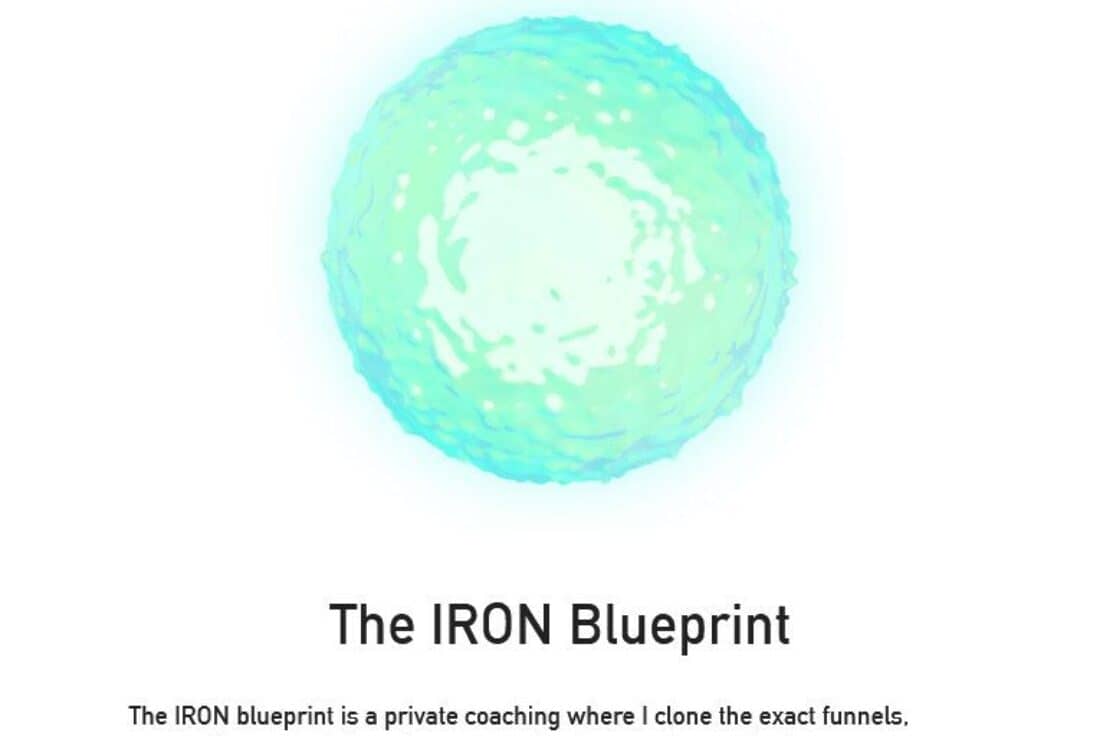 IRON Blueprint – Alex Becker