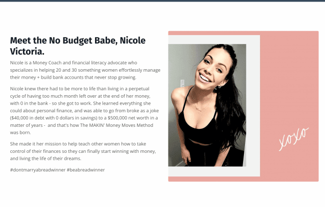 No Budget Babe.mykajabi.com Millionaire Investor 1 650X413 1