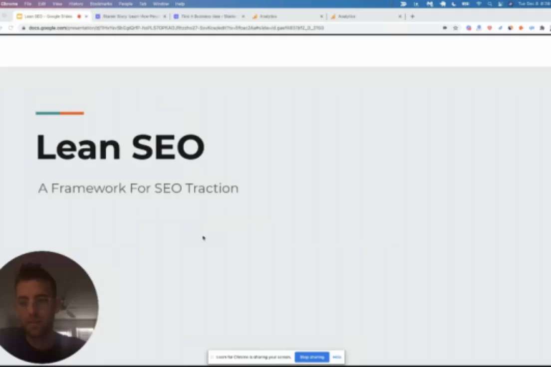 Pat Walls – Lean SEO Our Framework For SEO Traction