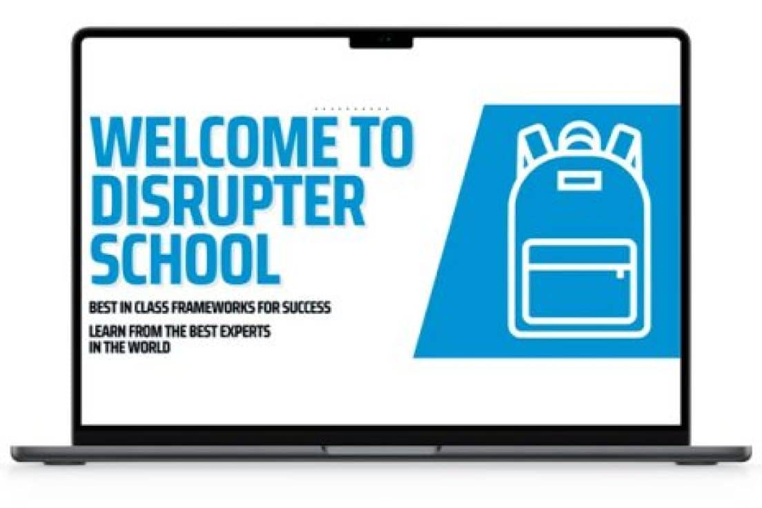 Charles Tichenor – Disrupter School + How to Build a Winning Ad Account Course UP1 GB Members Only