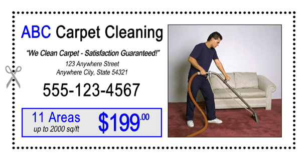 Carpet Cleaner Image Ad