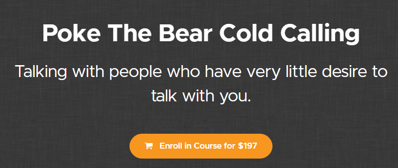 Josh Braun – Poke The Bear Cold Calling